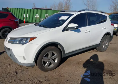 2015 Toyota Rav4 Xle from USA, damaged, VIN 2T3RFREV2FW396533